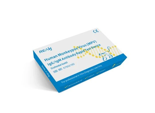 Dispozitiv de testare rapidă a anticorpilor IgG/IgM pentru virusul variolei umane (MPV).