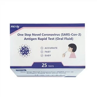 Test rapid de saliva antigen COVID-19