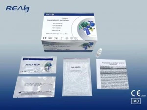 Dispozitiv de testare rapidă pentru dengue Iggigm și NS1